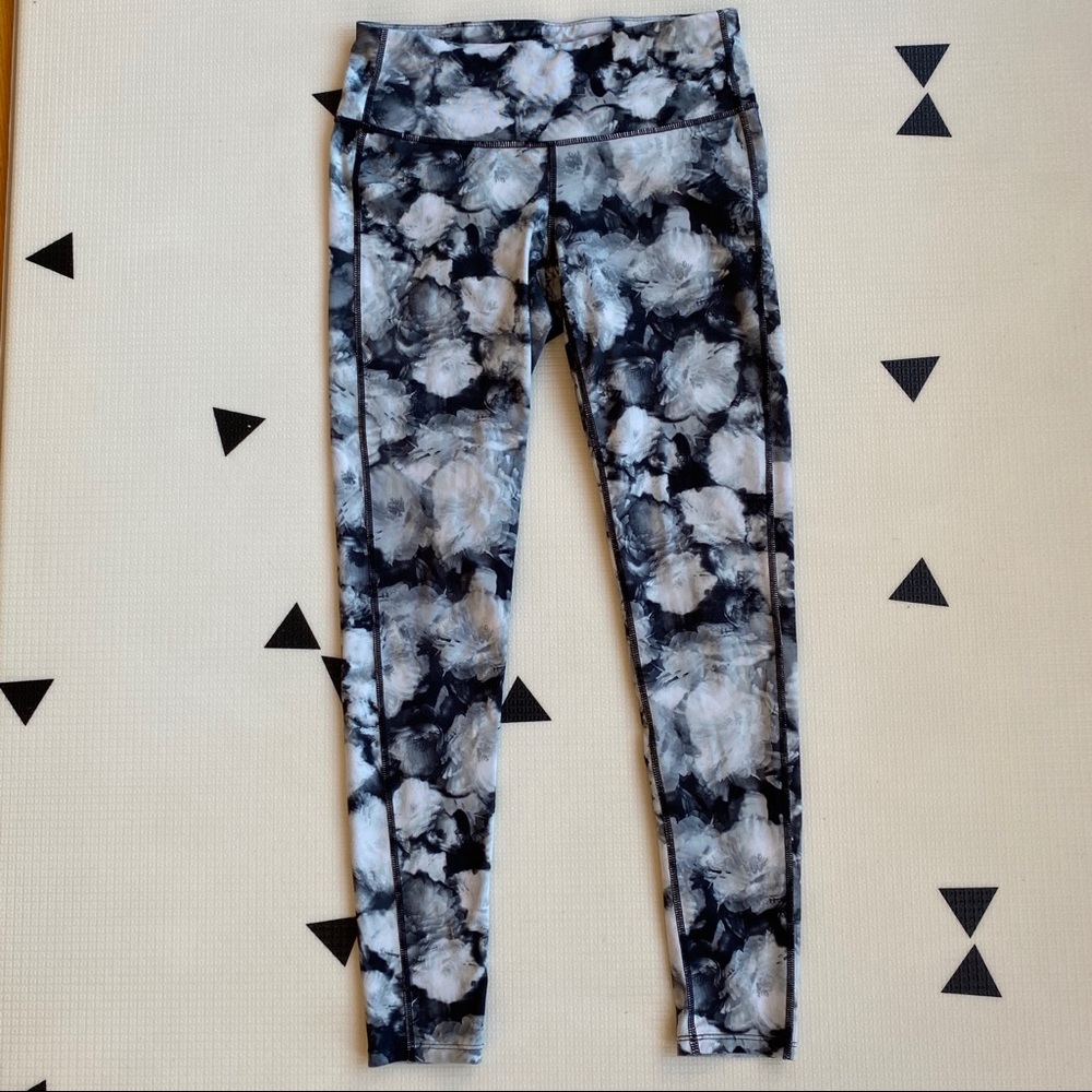 Athleta Leggings Black/Grey Size Small